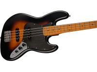 Fender  40th Anniversary Jazz Bass Vintage Edition Maple Fingerboard Black Anodized Pickguard Satin Wide 2-Color Sunburst